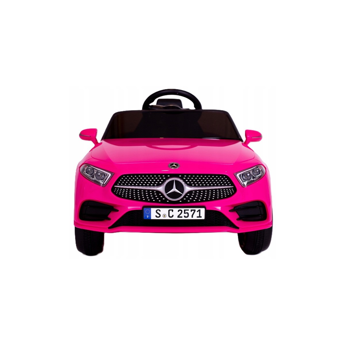 Rózsaszín elektromos gyerekautó Mercedes CLS350