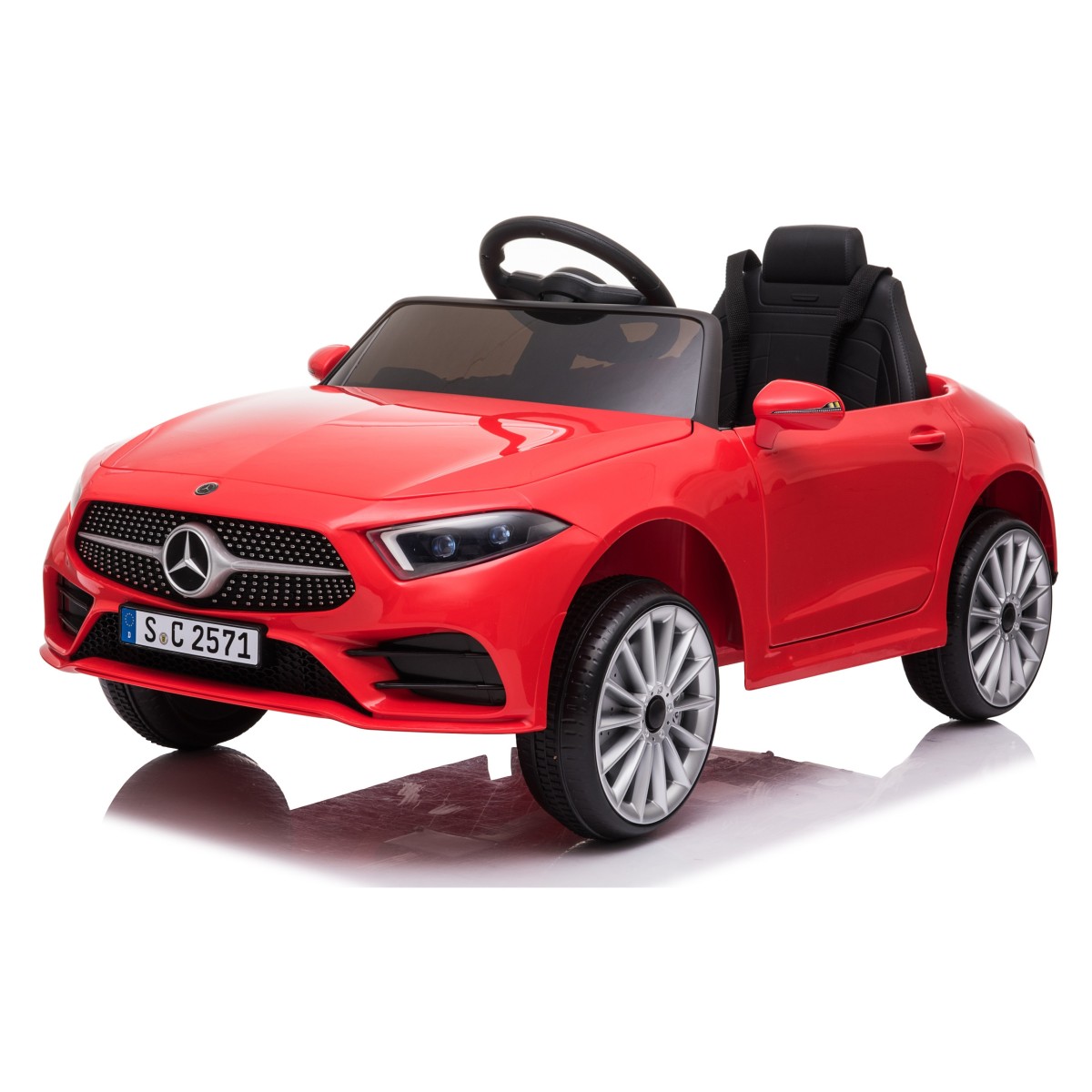 Gyerek Mercedes CLS350 piros színben