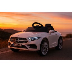 Elektromos gyermekautó Mercedes CLS350 - fehér