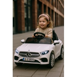 Elektromos gyermekautó Mercedes CLS350 - fehér