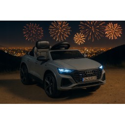 Gyerekautó Audi RSQ8 szürke színben