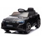 Fekete elektromos gyerekautó Audi RSQ8