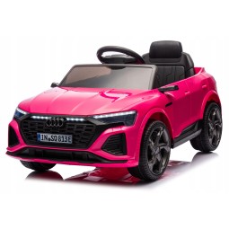 Luxus gyerekautó Audi RSQ8 rózsaszínben