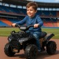 Kis elektromos quad gyerekeknek ATV J320 fekete színben