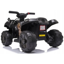 Kis elektromos quad gyerekeknek ATV J320 fekete színben