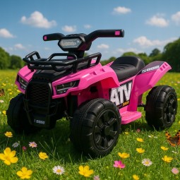 Rózsaszín gyermek négykerekű ATV J320