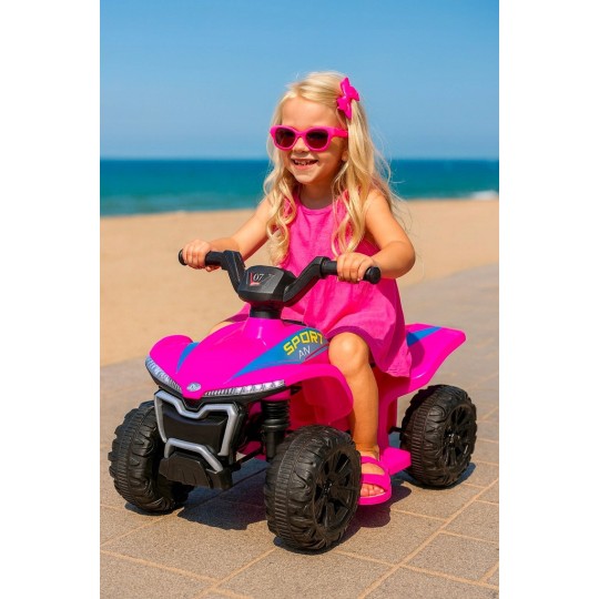 Rózsaszín Quad Kids E-ATV