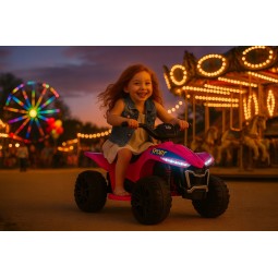 Rózsaszín Quad Kids E-ATV