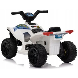 Fehér Quad Kids E-ATV elektromos quad