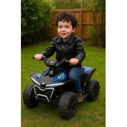 Akkumulátoros Quad Kids E-ATV fekete színben
