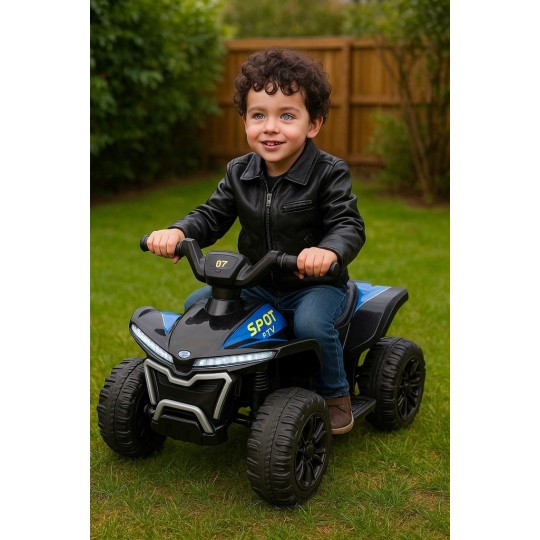 Akkumulátoros Quad Kids E-ATV fekete színben