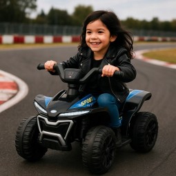 Akkumulátoros Quad Kids E-ATV fekete színben