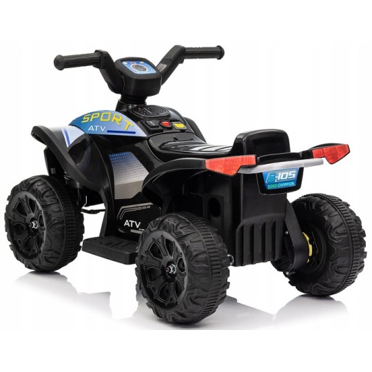Akkumulátoros Quad Kids E-ATV fekete színben
