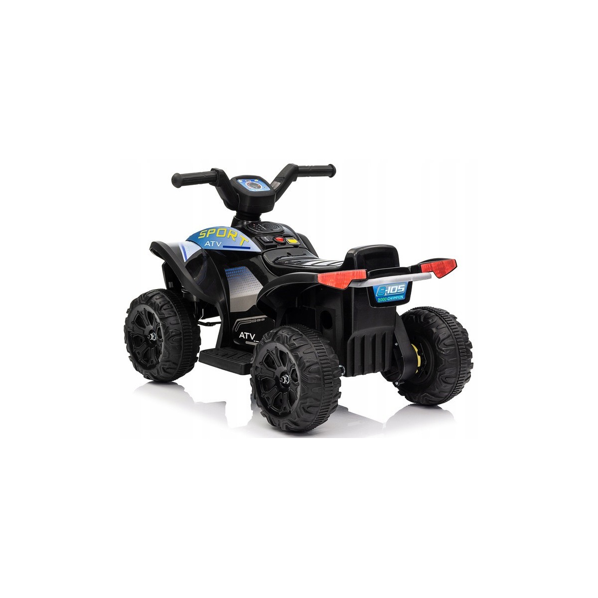 Akkumulátoros Quad Kids E-ATV fekete színben