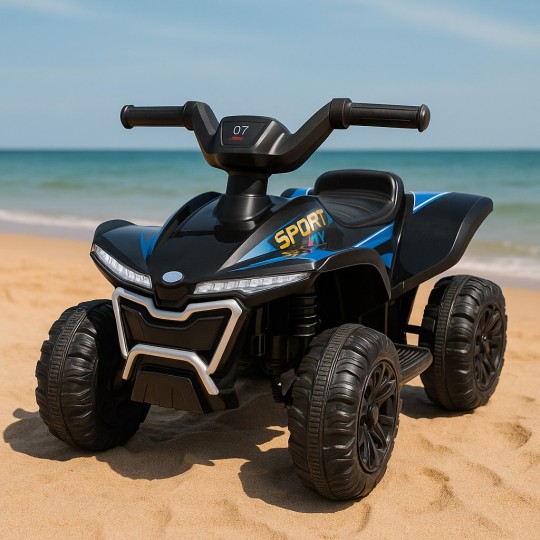 Akkumulátoros Quad Kids E-ATV fekete színben