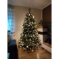 Gyönyörű mű karácsonyfa kaukázusi lucfenyő 240 cm PRÉMIUM