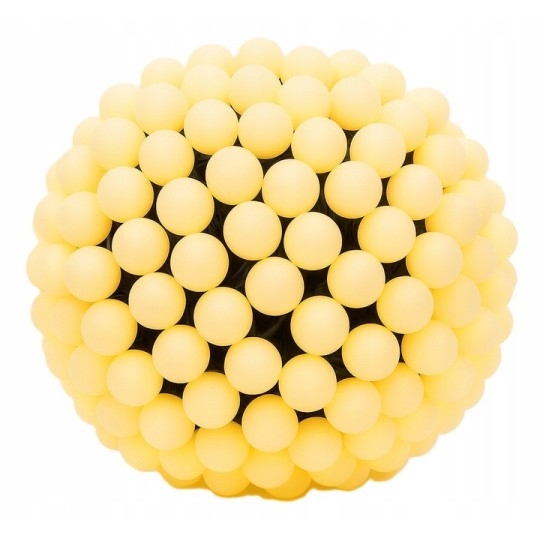 Gömb fényfüzér, 100 LED, meleg fehér
