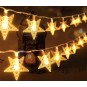 Dekoratív 20 LED-es elemes fényfüzér