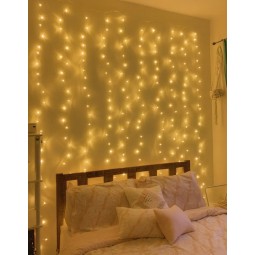 Fényfüggöny 300LED, 3x3, meleg fehér