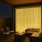 Fényfüggöny 300LED, 3x3, meleg fehér