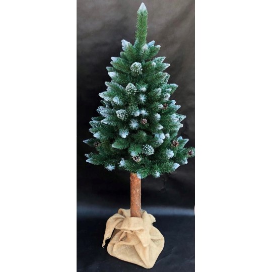 Gyémánt fenyő tönkön, tobozokkal, 160 cm, PRÉMIUM