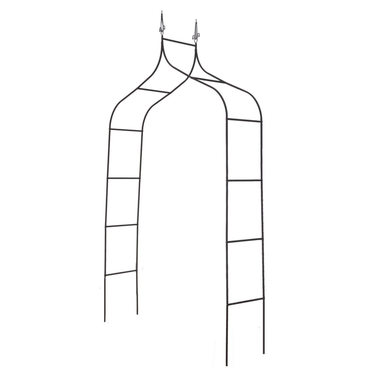 Kerti pergola 150 x 37 x 240 CM rögzítéssel