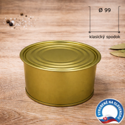Konzervdobozok 99×61,5 mm, 1/2 kg (120 db)