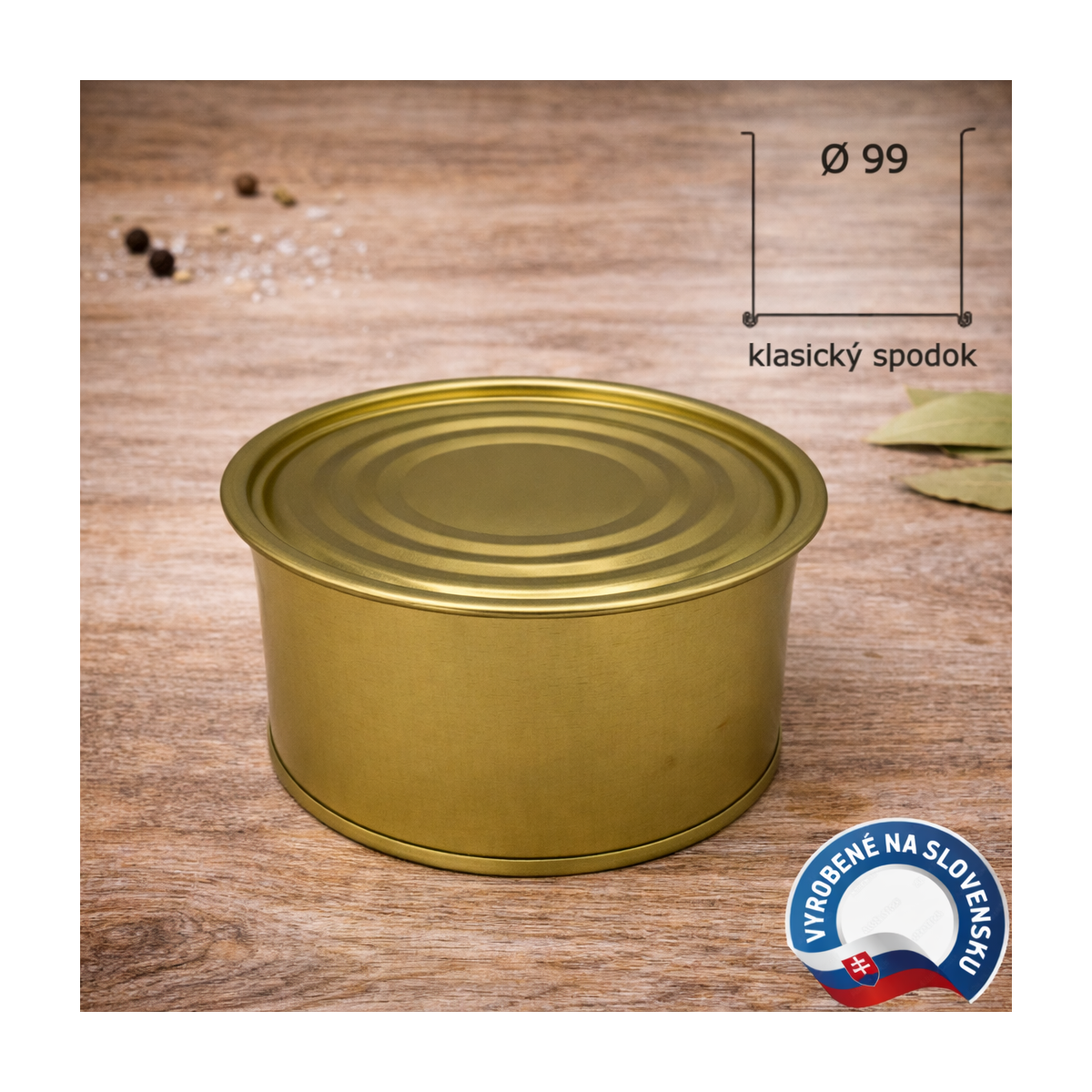 99×47 mm-es húsos konzervdobozok csomagja (160 db)