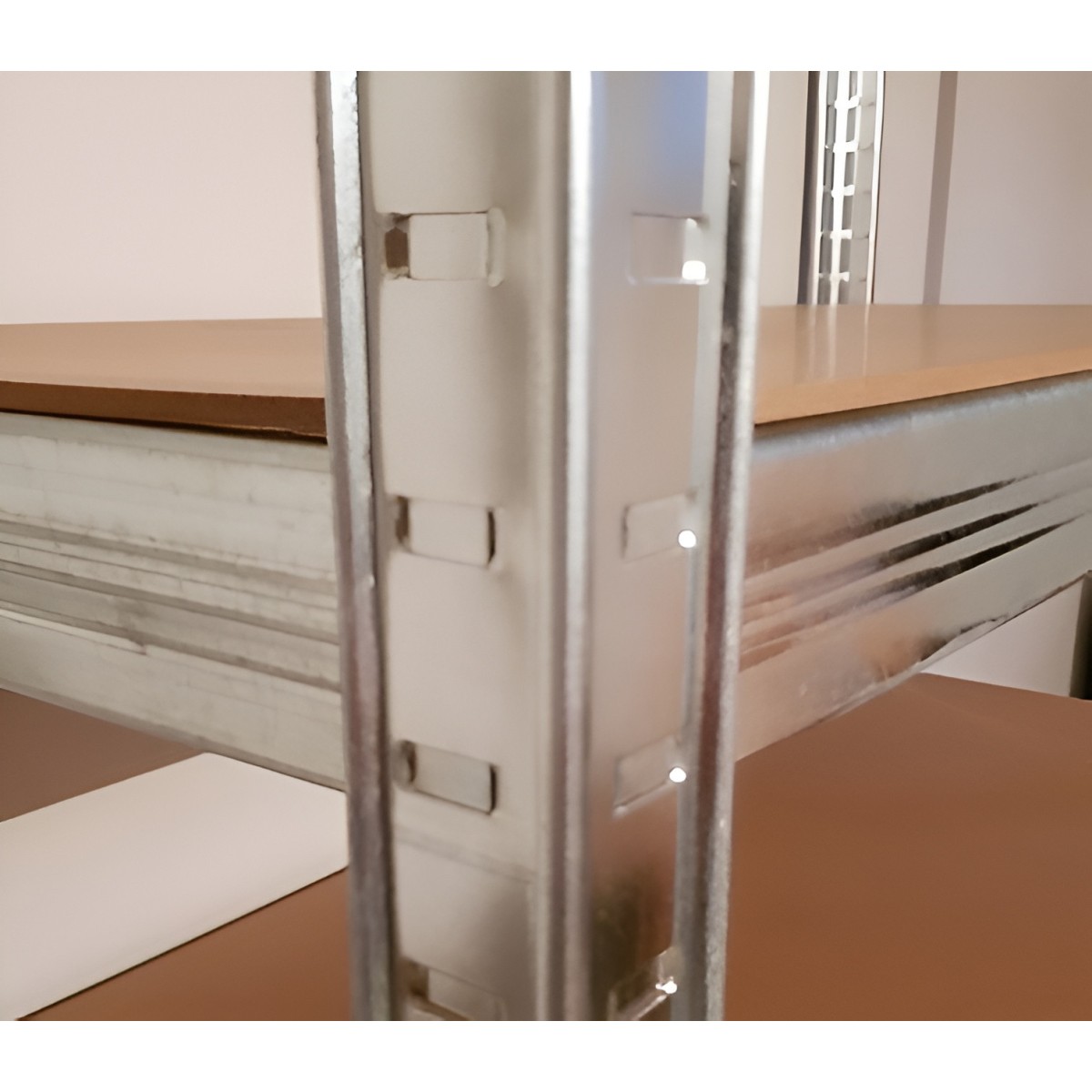 2 darab- Fém raktári állvány RM01 – 5 polc, 150×75×30 cm, teherbírás 875 kg