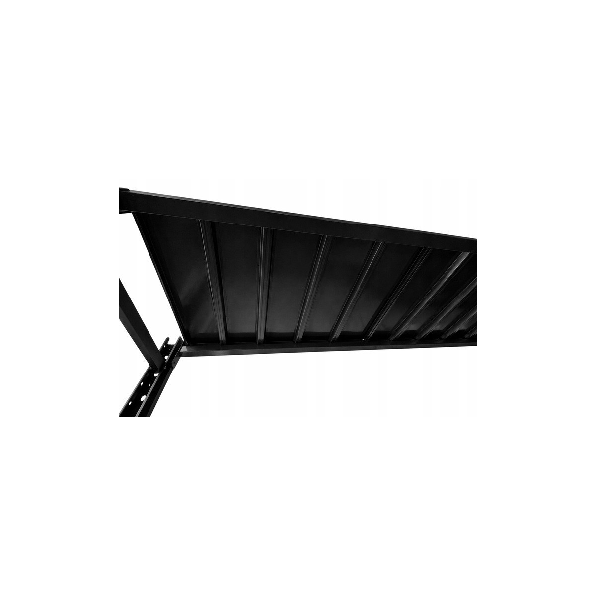 Professzionális raktári fém állvány RM03 – 4 polcos, 200×200×60 cm, teherbírás 800 kg