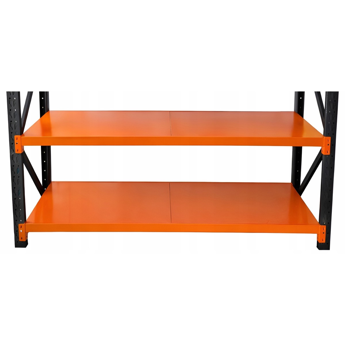 Professzionális raktári fémállvány RM04 – 4 polc, 200×200×50 cm, teherbírás 1000 kg