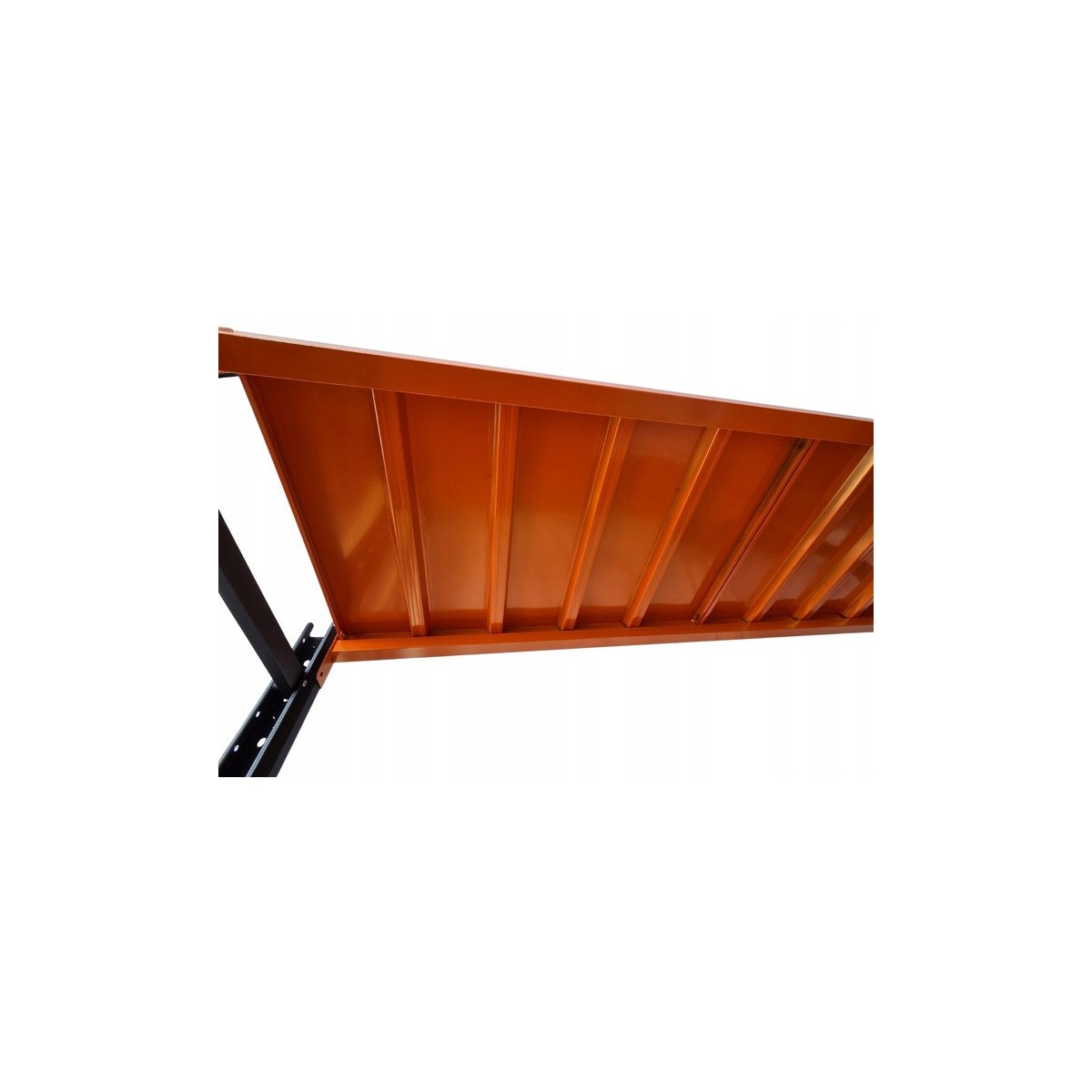 Professzionális raktári fémállvány RM04 – 4 polc, 200×200×50 cm, teherbírás 1000 kg