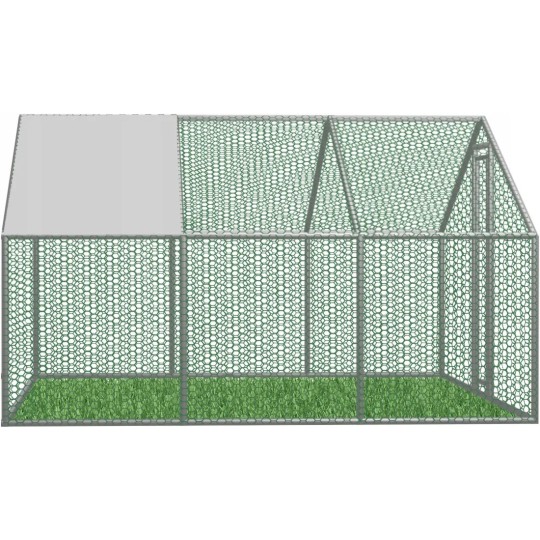 Baromfiól, állatok karámja 4,5 x 3 x 1,95 m