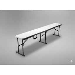 Összecsukható túra- és vendéglátóipari pad 180 cm