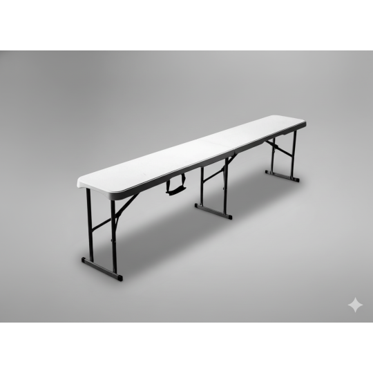 Összecsukható túra- és vendéglátóipari pad 180 cm