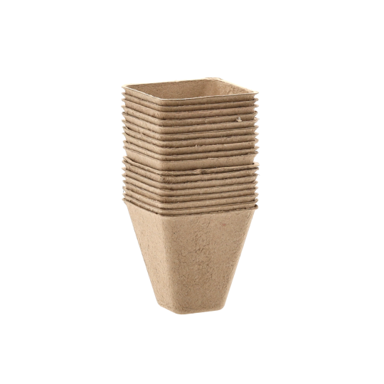 18 darabos tőzegcserép készlet, 8 × 8 × 8 cm, szuper áron