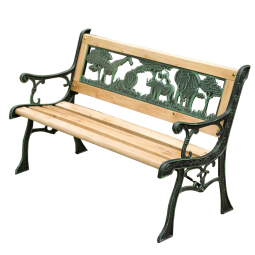 Mintás gyerekpad a kertbe 82 x 39 x 50 cm