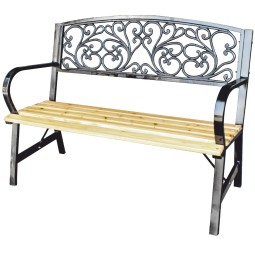 Elegáns kerti pad 120x56x87 cm