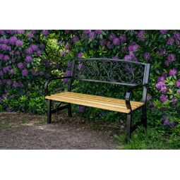 Elegáns kerti pad 120x56x87 cm