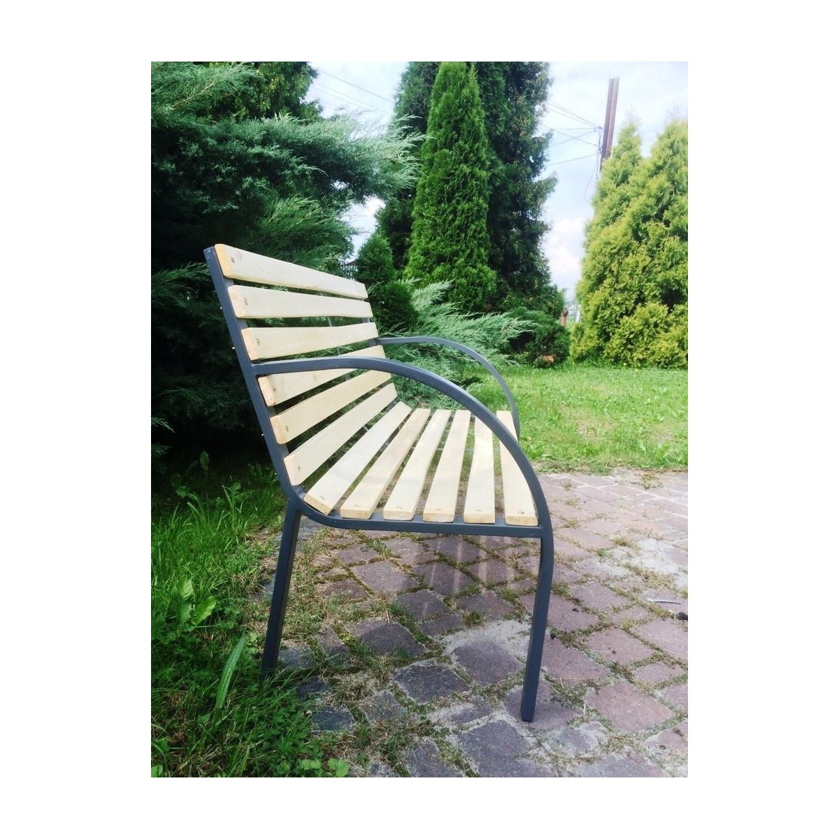 Kerti pad 120 x 60 x 80 cm