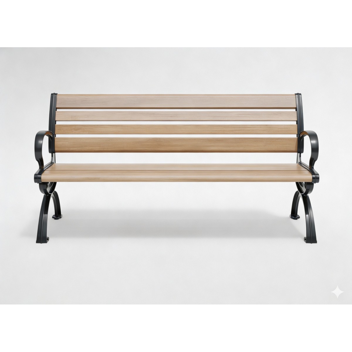 Tartós alumínium kerti pad 150 cm
