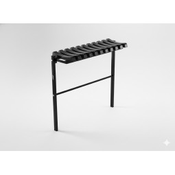 Összecsukható temetői pad 68 cm