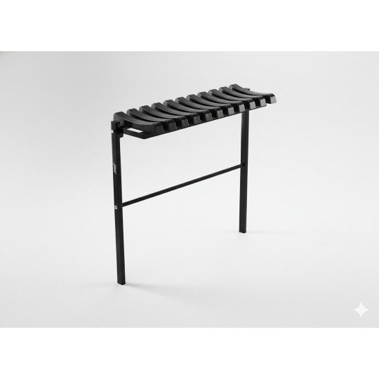 Összecsukható temetői pad 68 cm