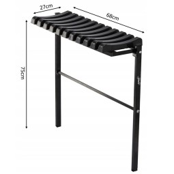 Összecsukható temetői pad 68 cm
