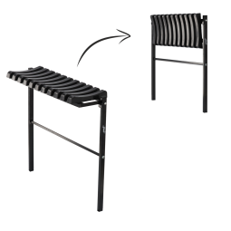 Összecsukható temetői pad 68 cm