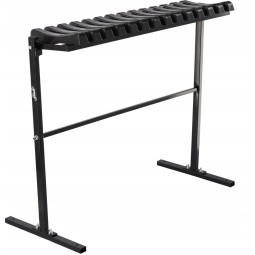 Temetői pad 86 cm talppal | Összecsukható fekete