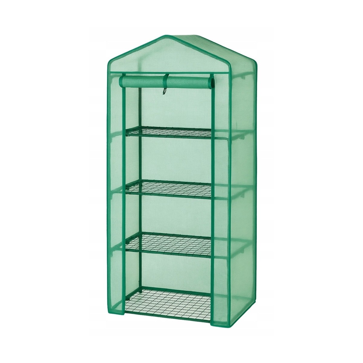 Mini kerti palántanevelő polcokkal