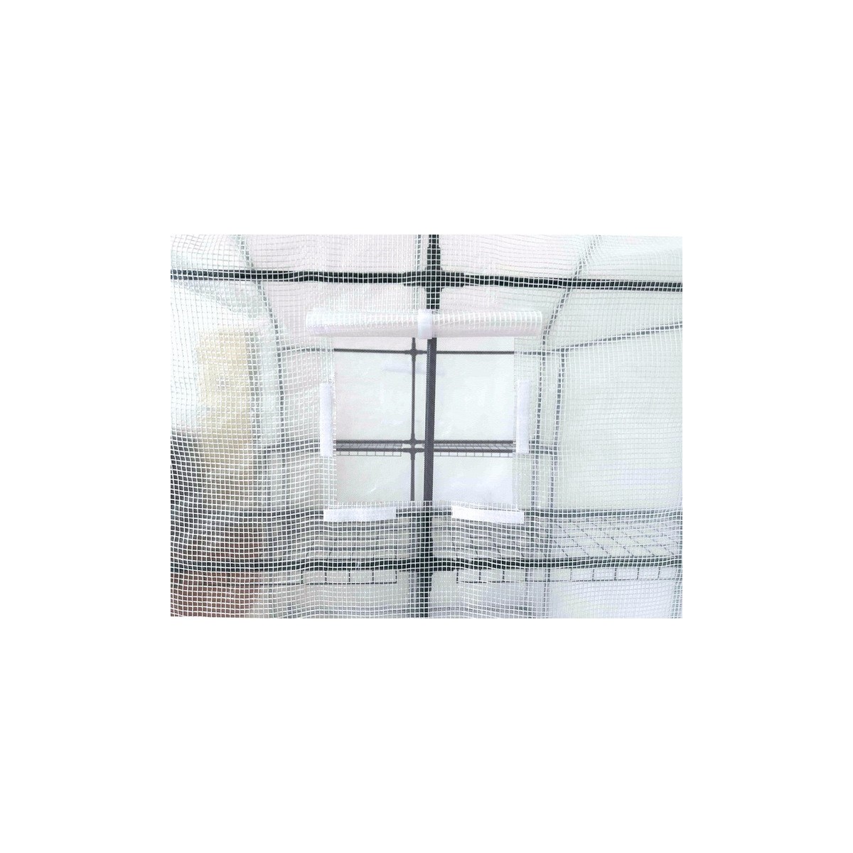 Fóliaház – kerti palántanevelő 16 mm 1,4 × 1,4 × 2 m fehér