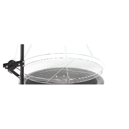 Függesztett grill 55 cm-es tűztérrel, állítható rácssal, magassága 100 cm