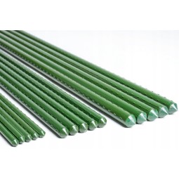 Gumi borítású kerti karók, 11 mm átmérővel és 120 cm hosszúsággal - 20 db